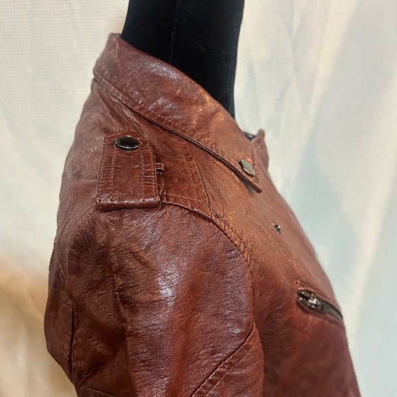 Blank NYC Leather jacket moto style - Picture 6 of 16